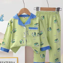 Little Surprise Box LLP Unisex Kids Printed Night suit-image-74