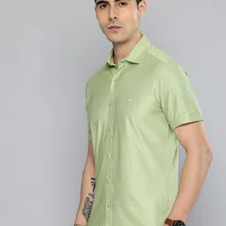 Mufti Slim Fit Spread Collar Casual Shirt image 5