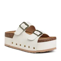 London Rag Women'S White Casual Sandals-picture-45