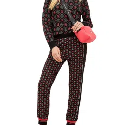 Liu Jo Nero, Barbie & Silver Printed Regular Fit Joggers image 3