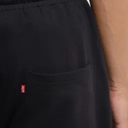 Levi's Black Cotton Regular Fit Colour Block Shorts image 3