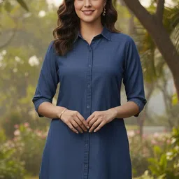 SK Creation Shirt Collar Kurti image 3