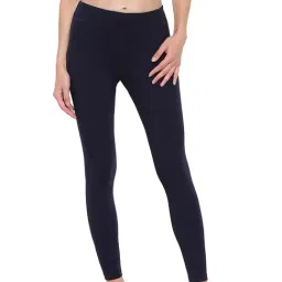 Enamor Navy Mid Rise Leggings-image-63