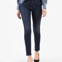 Levi's 721 Blue Skinny Fit Jeans-picture-41