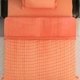 Spaces Coral Rose Polyester 350 GSM Single Fleece Blanket image 3