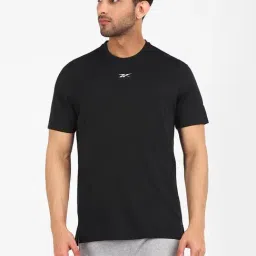Reebok Black Round Neck T-Shirt-picture-19