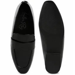 London Rag Women's Black Casual Loafers image 3