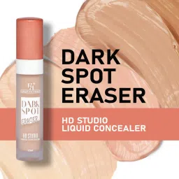 Half N Half Dark Spot Eraser HD Studio Liquid Concealer 01 White Ivory - 12 ml image 3