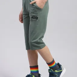 Monte Carlo Kids Green Printed Capri image 3