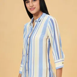 Honey by Pantaloons Multicolored Striped Shirt image 3