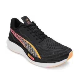 Puma Men's Velocity NITRO 3 Black Running Shoes image 3