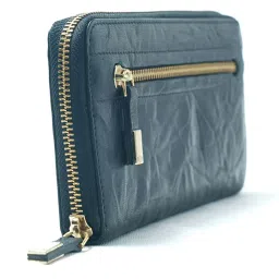 RI2K London Light Tan Leather Textured Zip around Wallet image 3