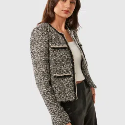 Forever New Multi Blended Regular Fit Jacket image 3