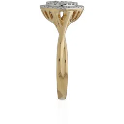 Malabar Gold and Diamonds 18k Yellow Gold Diamond Ring for Women image 3