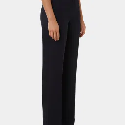 Forever New Blue Regular Fit High Rise Pants image 3