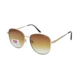 Levi's Brown Oval UV Protection Sunglasses for Women-picture-34