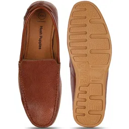 Hush Puppies by Bata Men's Tan Casual Loafers image 3