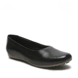 Teakwood Leathers Women's Black Flat Ballets image 3