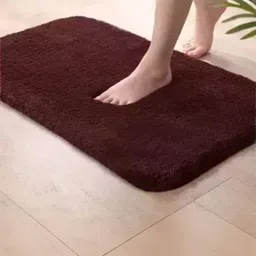 RJVT Brown Microfibre 1400 GSM Bath Rugs-picture-37