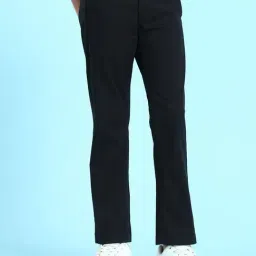 U.S. Polo Assn. Kids Black Solid Trousers-picture-40