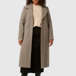 Forever New Maple Marle Blended Slim Fit Coat image 5