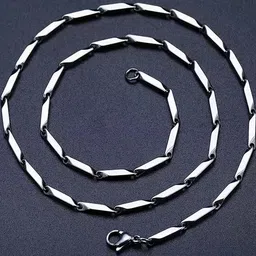 Heer Collection Unisex Stainless Steel Necklace-picture-29