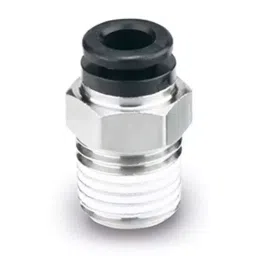 SMC KQ-X1744 Series Male Connector, 8 mm to R 1/4 Male, Threaded-to-Tube Connection Style, KQH08-02S-X1744 (Pack of 10)-picture-17
