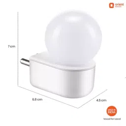 Orient 0.5 W Deco Plug N Play Led Bulb White (Pack of 3) image 2