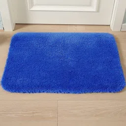 RJVT Blue Microfibre 1400 GSM Bath Rugs-image-90