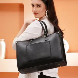ALL ABOUT HER Women Structured Shoulder Bag-image-24