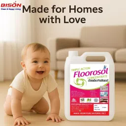Bison Floorosol Concentrate Floor Cleaner Liquid Jasmin 5 L Can for Floors Cleaning image 3