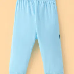 Child World Interlock  Full Length Solid Lounge Pant - Turquoise-image-91