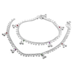 Heer Collection Silver-Plated Anklet image 5