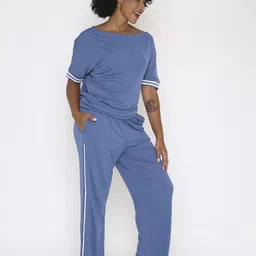 Tuna London Off Shoulder Top With Trousers Co-Ords image 4