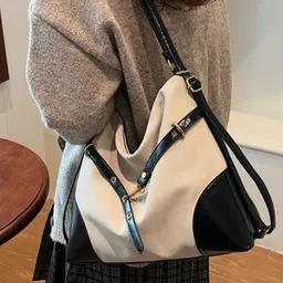 CORSICA Women Colourblocked Structured Shoulder Bag image 3
