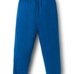 Babyhug Marvel Single Jersey Knit Full Raglan Sleeves Night Suit With Spider Man Graphics - Red & Blue image 5