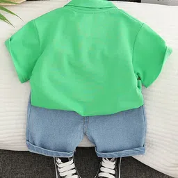 INCLUD Boys Printed T-shirt with Shorts image 2