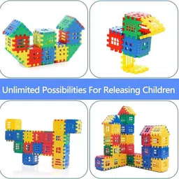 elexn Hot Sale Happy House Building Blocks Learning/Educational Puzzle Toy Gift Kids image 3