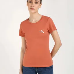 Calvin Klein Jeans Aragon / Bright White Solid T-Shirt-Pack of 2 image 3