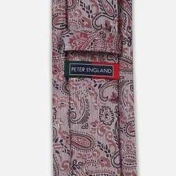 Peter England Pink Printed Tie image 3