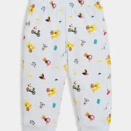 MiArcus Kids Multicolor 100% Cotton Full Length Pajamas Pack of 2 image 3