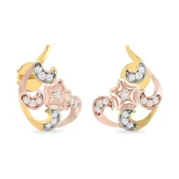 PC Jeweller Delane 18k Gold Earrings for Women-image-61