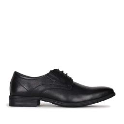 Hush Puppies by Bata Men's Anthracite Black Derby Shoes-picture-8