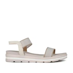 Inc.5 Women's Beige Ankle Strap Wedges image 3