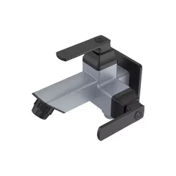 RN PTMT 2 Way Bib Tap with Flange Wall Mount Metallic Grey & Black 20 mm Faucet Hole, RNABH09B16-image-70
