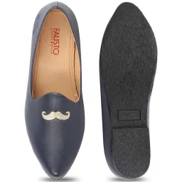 Fausto Men's Blue Casual Juttis image 3