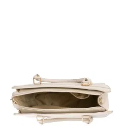 Sugarush Amina Beige PU Solid Handbag image 3