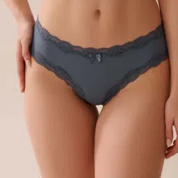 La Vie En Rose Blue Regular Fit Panties-picture-24