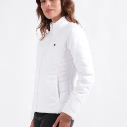 Iconic White Quilted Jacket image 3