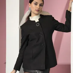 CHKOKKO Single-Breasted Overcoat image 1